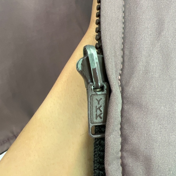 Cozy warm mid-length 2-way hooded jacket - Picture 8 of 10